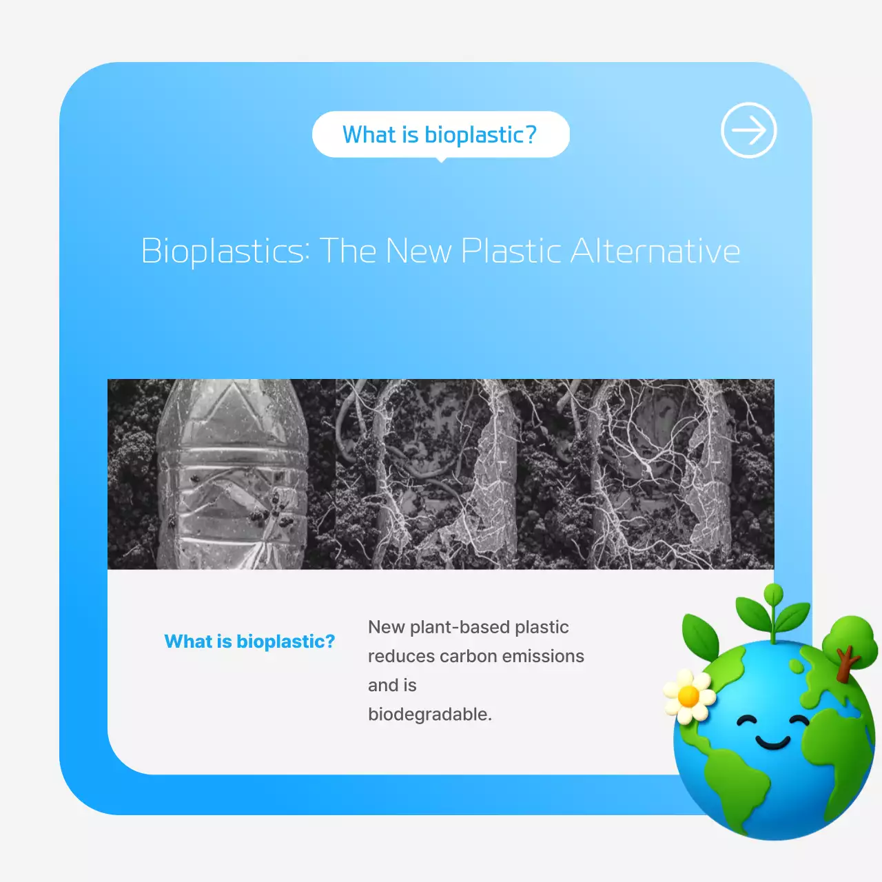 Sky Blue Modern Environmental Protection Campaign