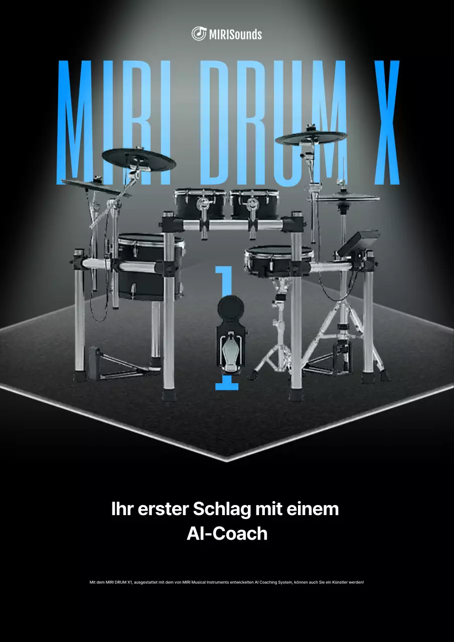 Werbung für moderne schwarze Musik