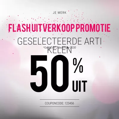 Kortingsbon voor de Blue White Minimalism Bundle voor sociale media in het nieuwe jaar