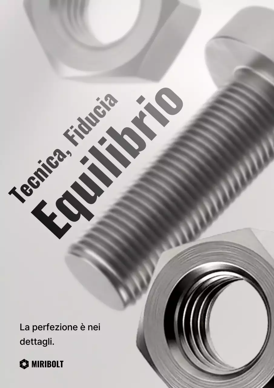 Pubblicità industriale moderna grigia