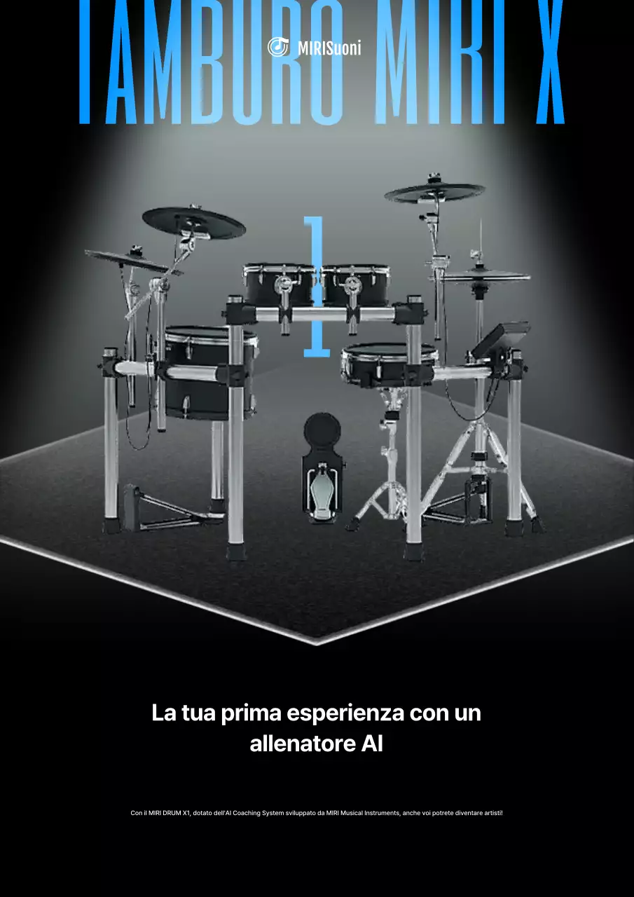 Pubblicità di musica moderna nera