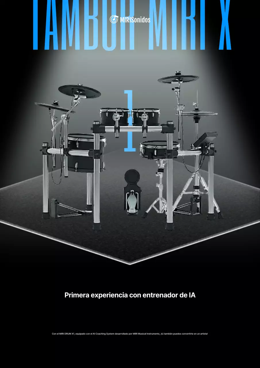 Anuncio de música negra moderna