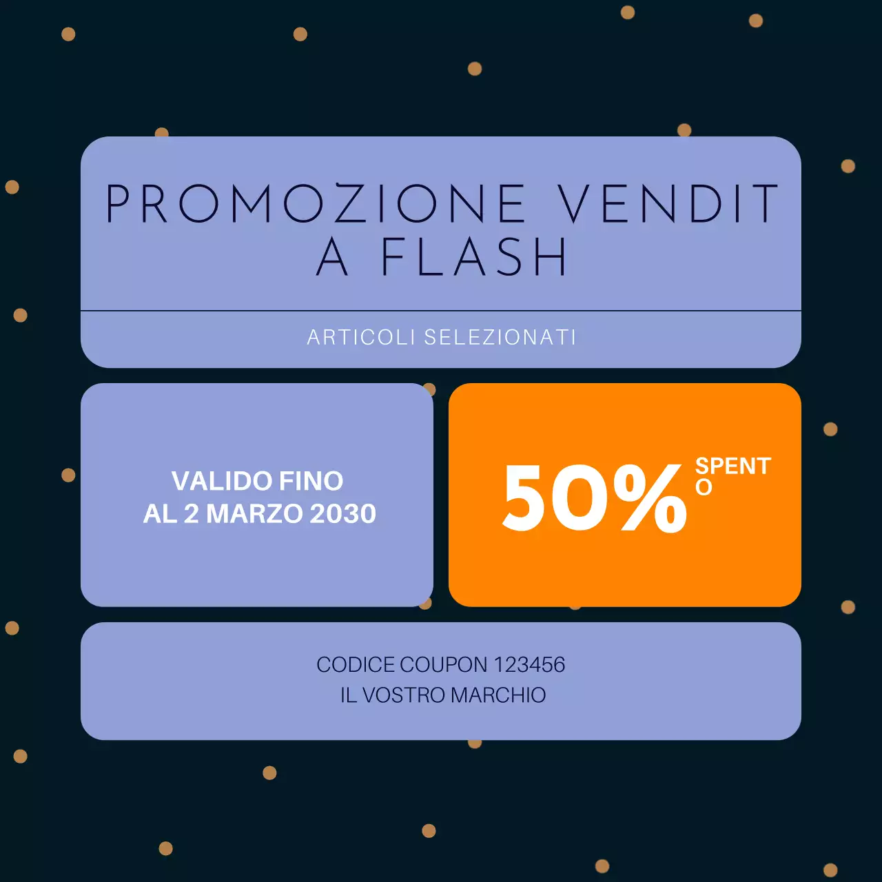 Buono promozionale Blue Black Bento Grid Bundle per i social media di Capodanno