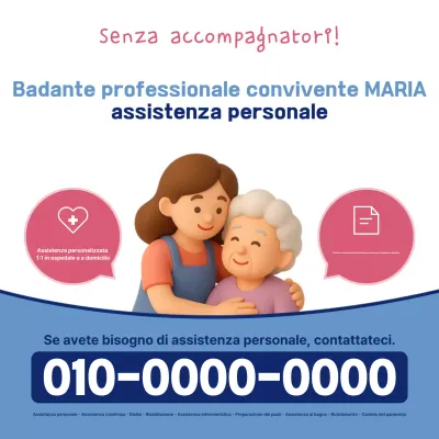 Promozione Blue Simple Caregiver