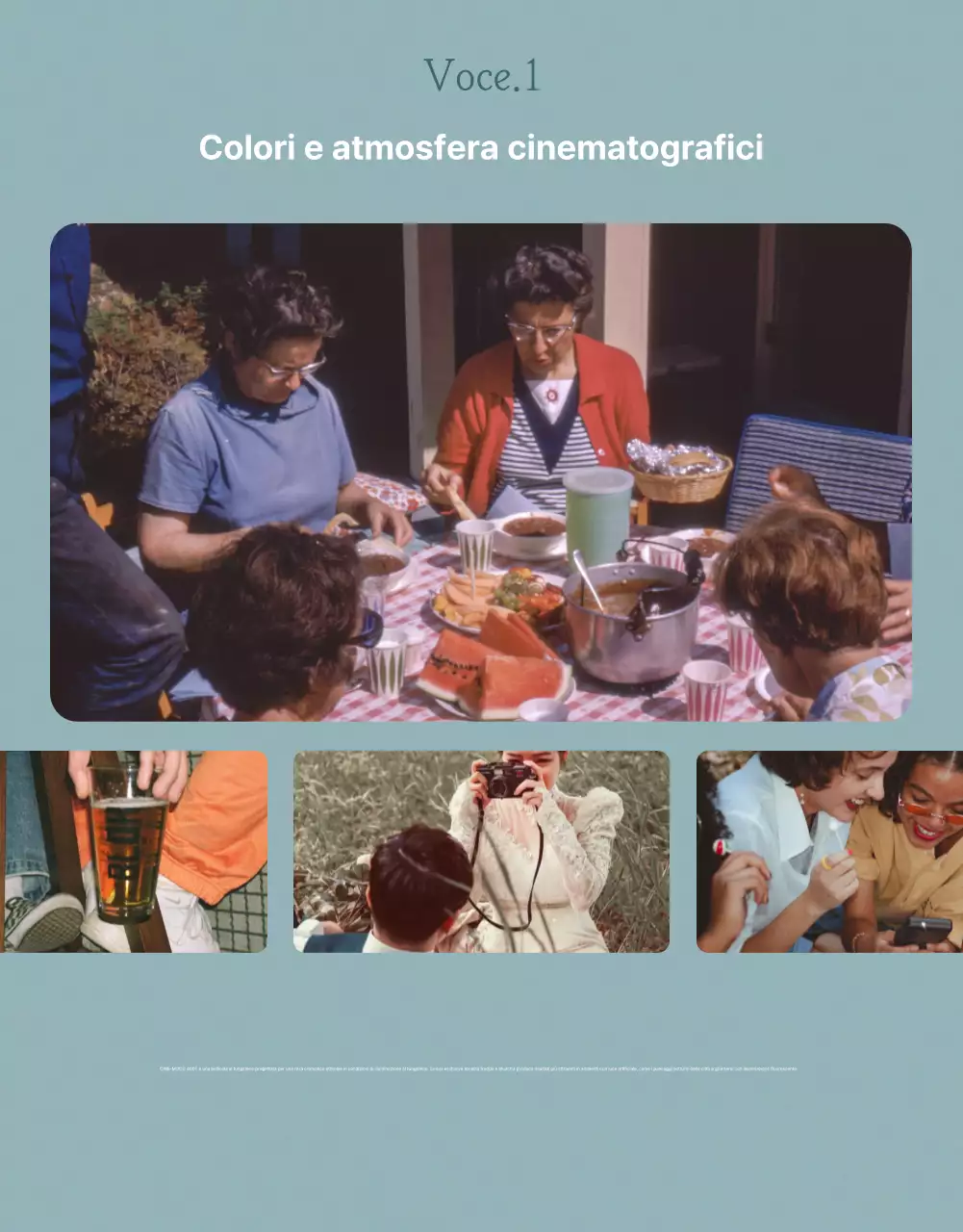 Pubblicità cinematografica vintage in perfette condizioni