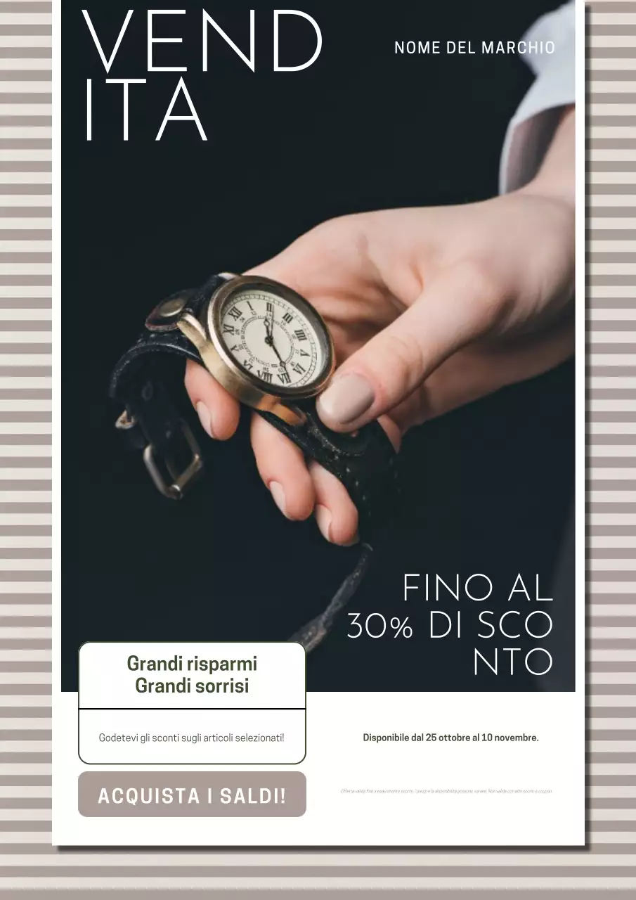 Manifesto di vendita di Capodanno minimalista bianco e verde