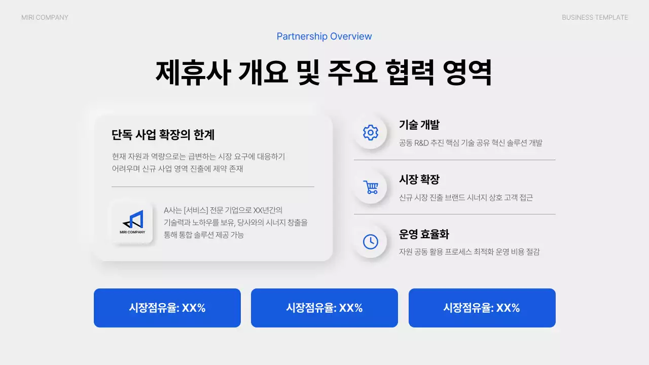 흰색 모던 비즈니스 기획