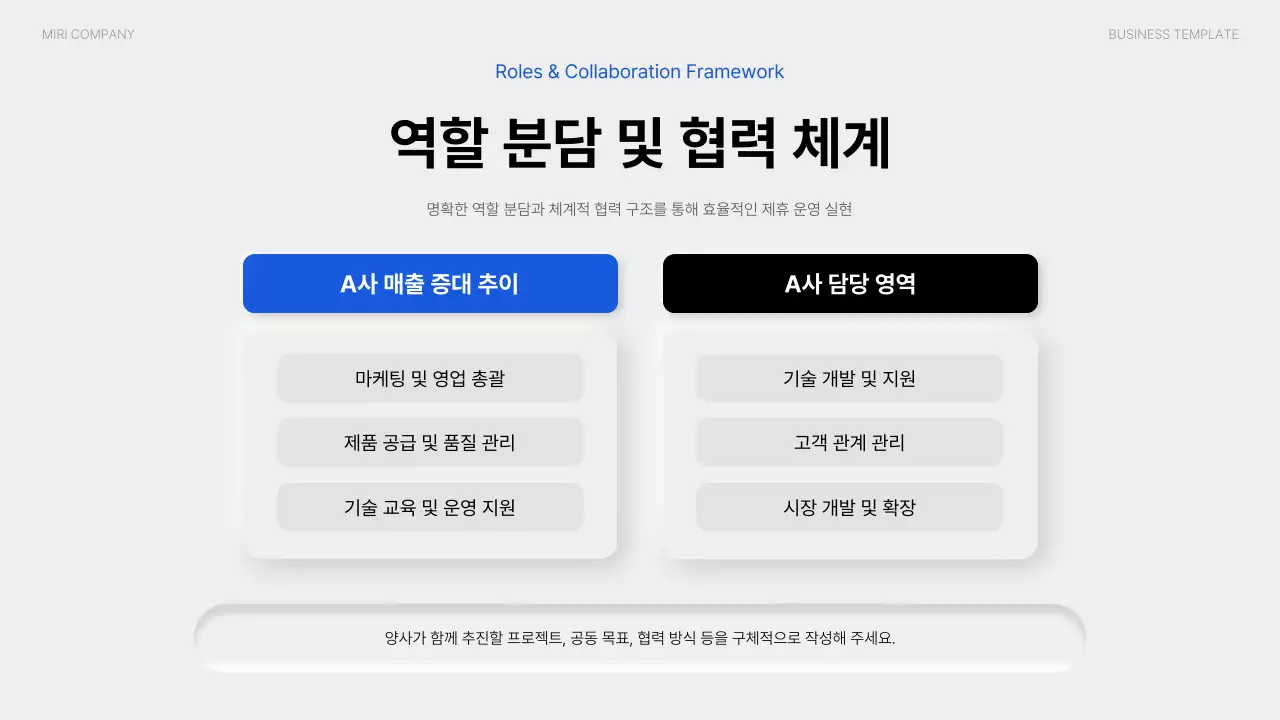 흰색 모던 비즈니스 기획