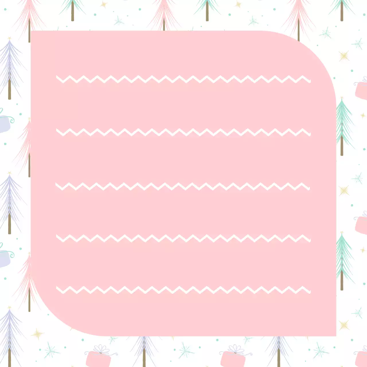 Tema Musim Dingin Catatan Merah Muda