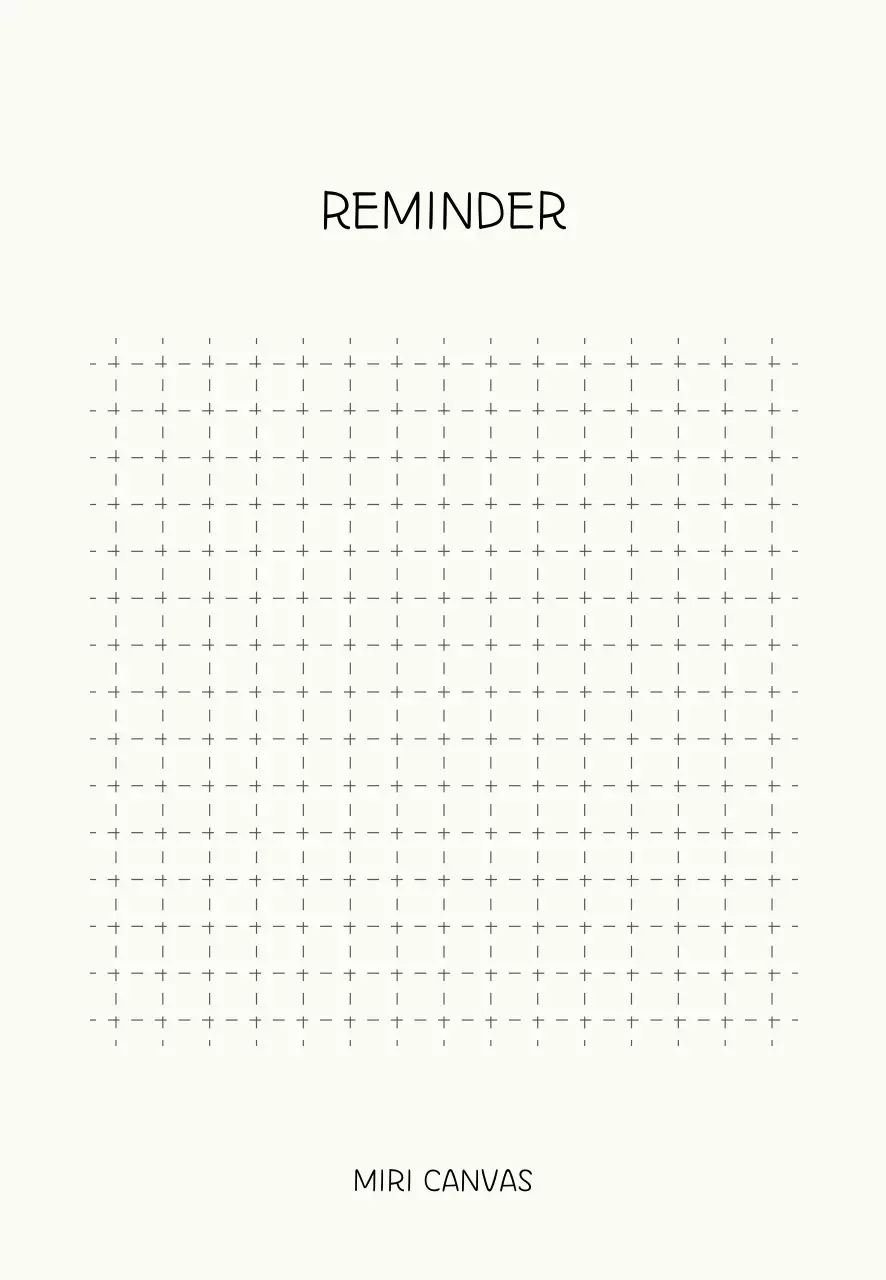 아이보리 미니멀 메모 패드