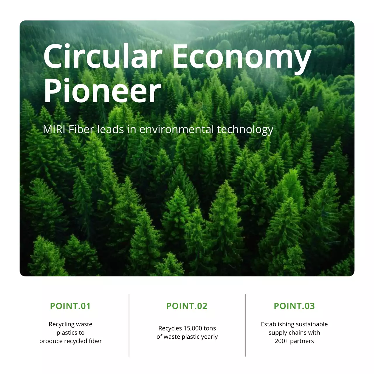 green modern sustainability promotion