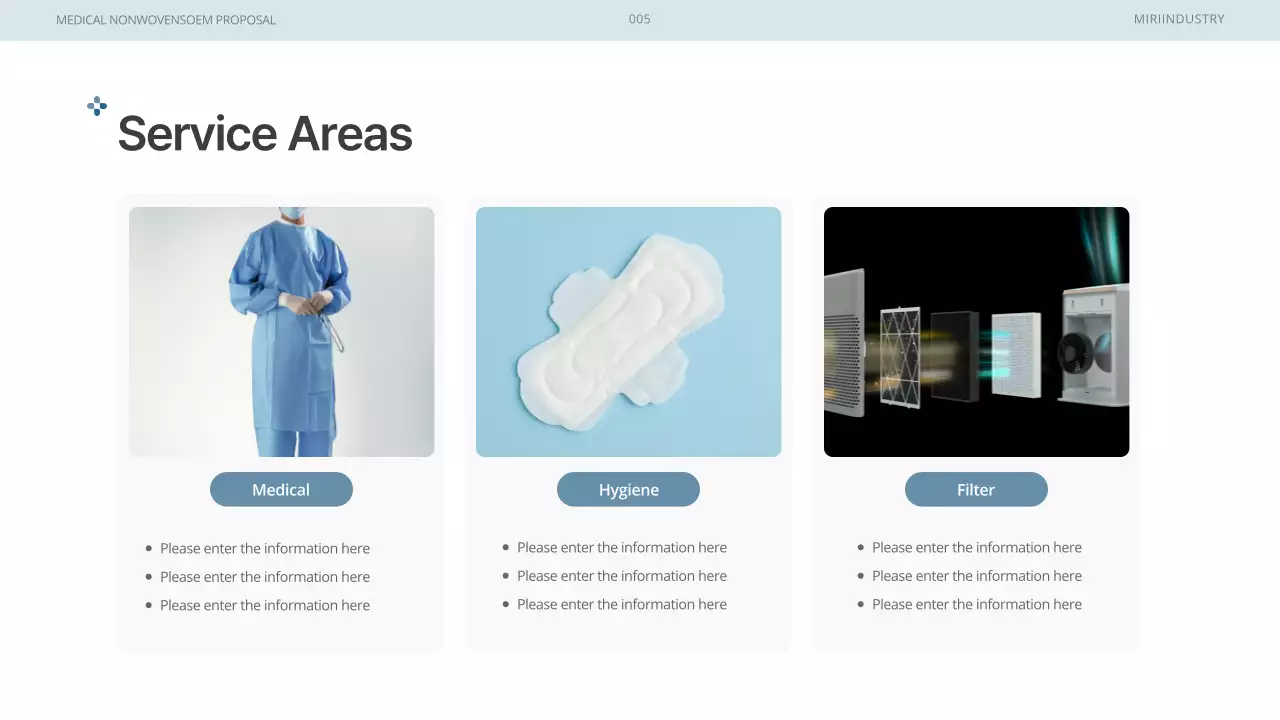 proposal medis modern biru