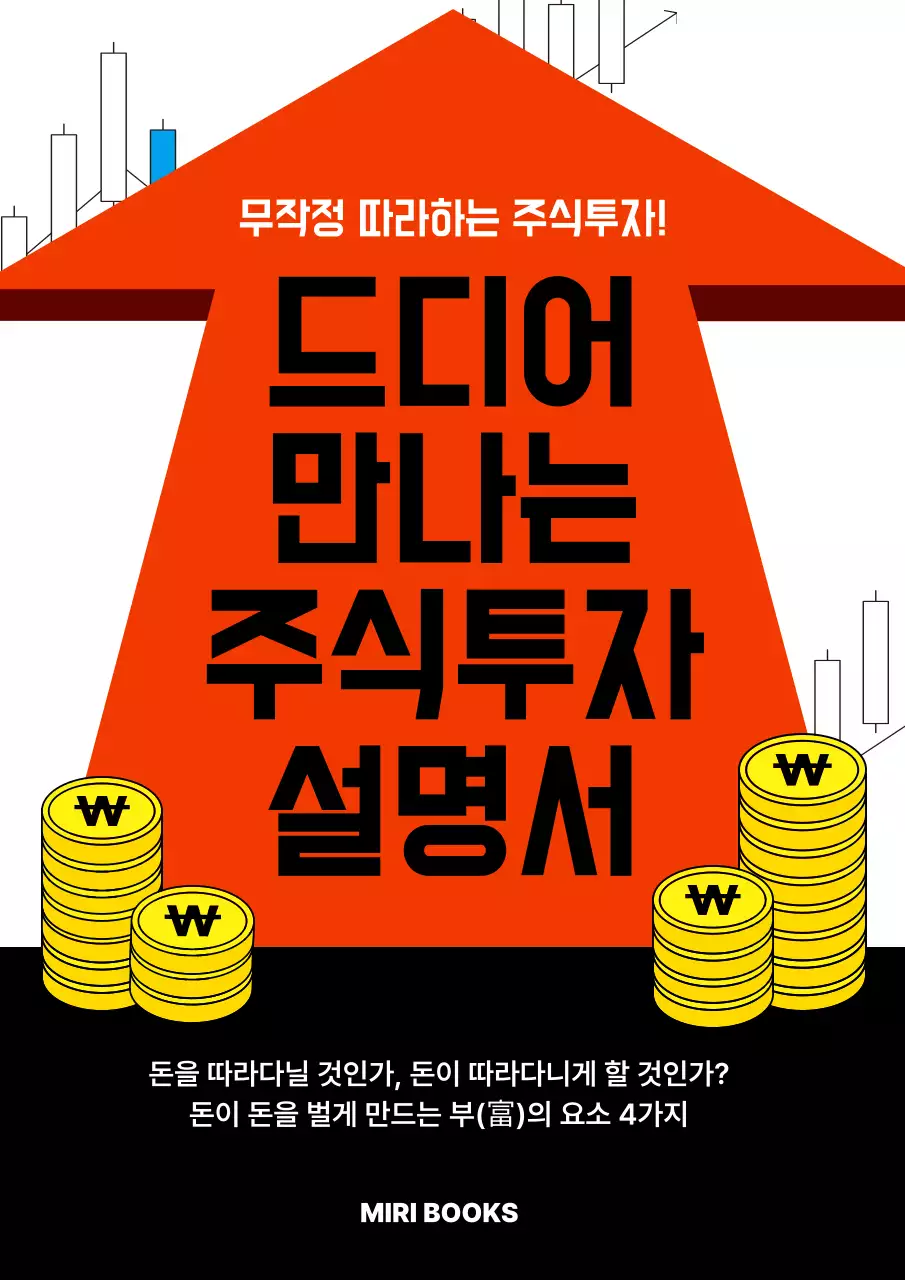 빨강 모던 금융 설명서