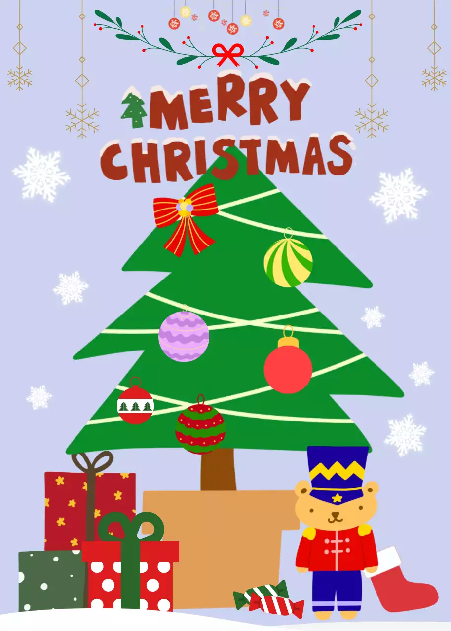 연보라 아기자기한 크리스마스 축제