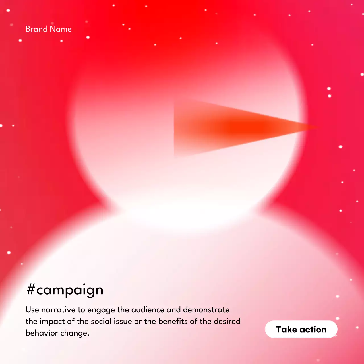 Red Abstract Social Promotion Social Media Post