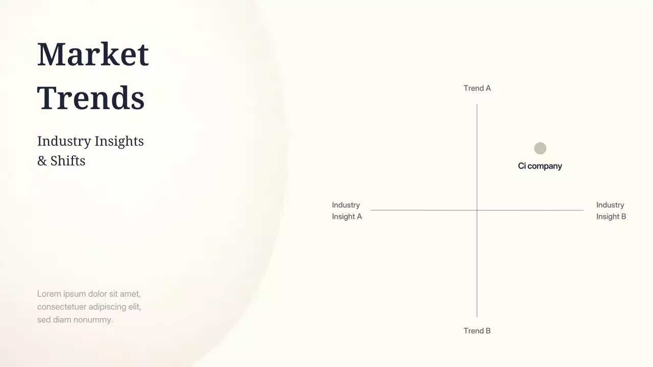 beige minimal marketing presentation