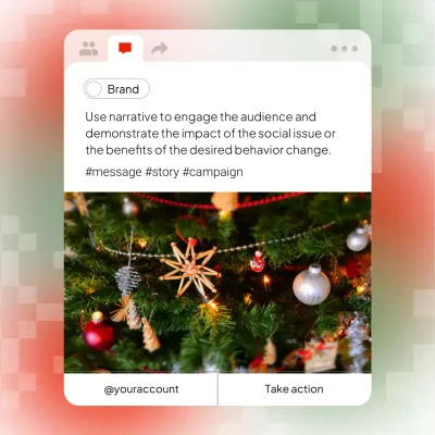 Green Modern Holiday Promotion Social Media Post