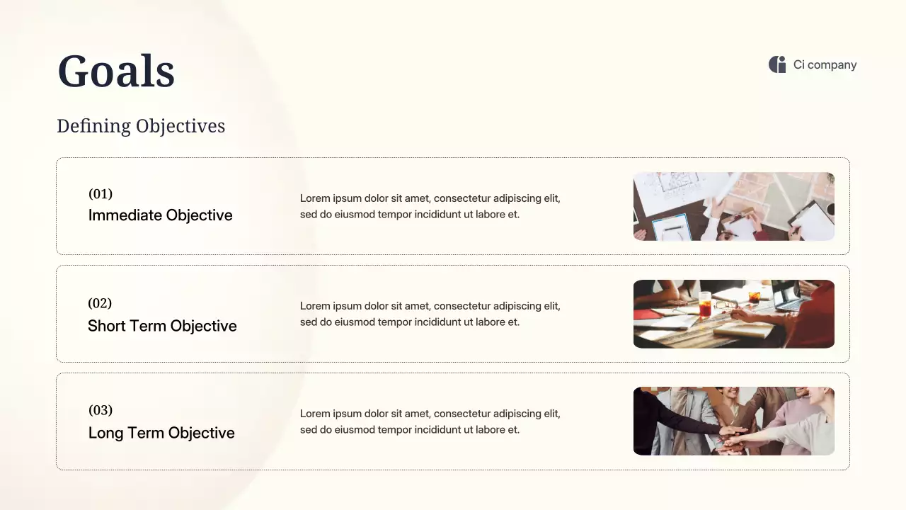 beige minimal marketing presentation