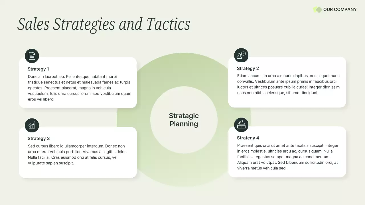 Green Professional Sales Presentation