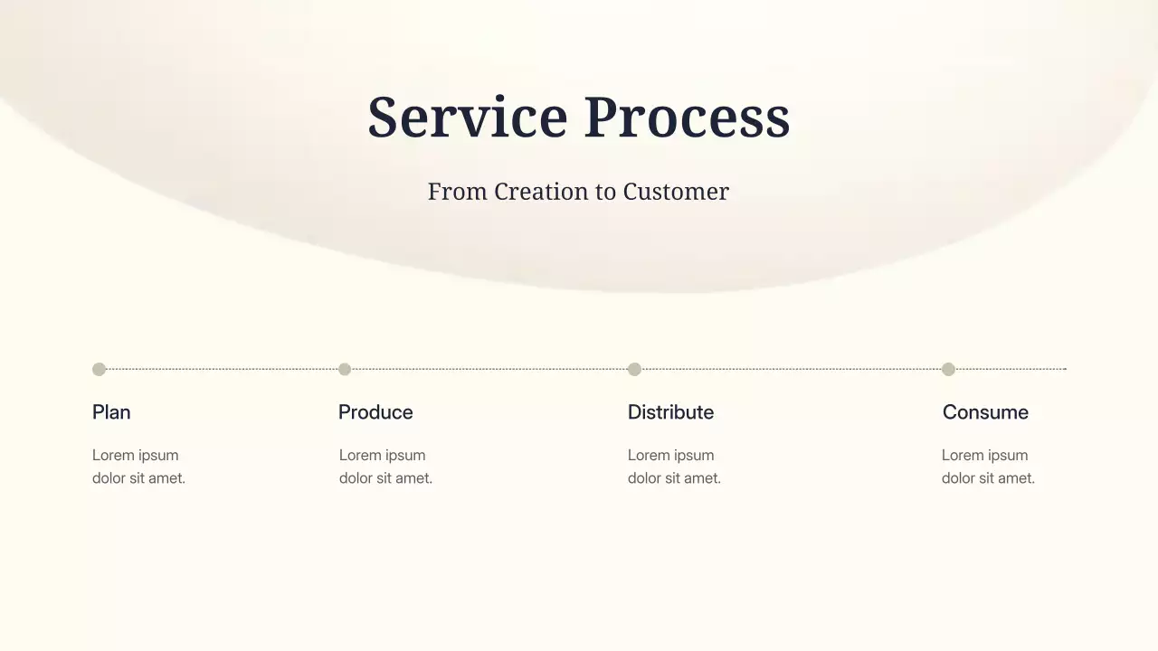 beige minimal marketing presentation