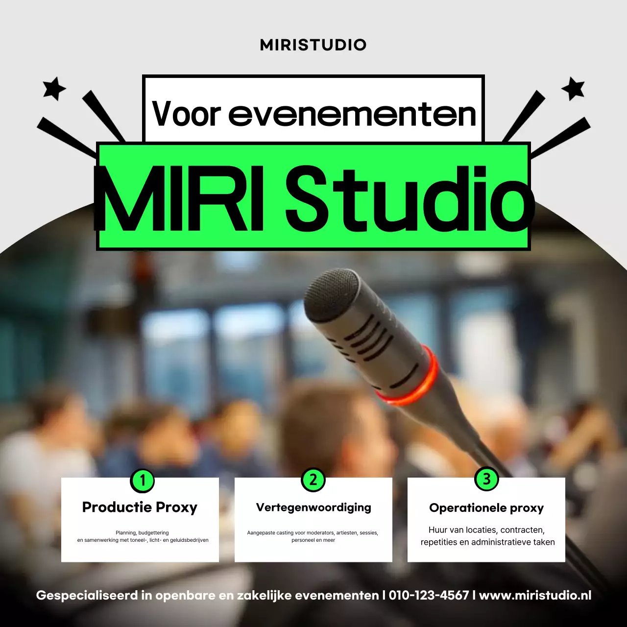 Gray Modern Evenementengids