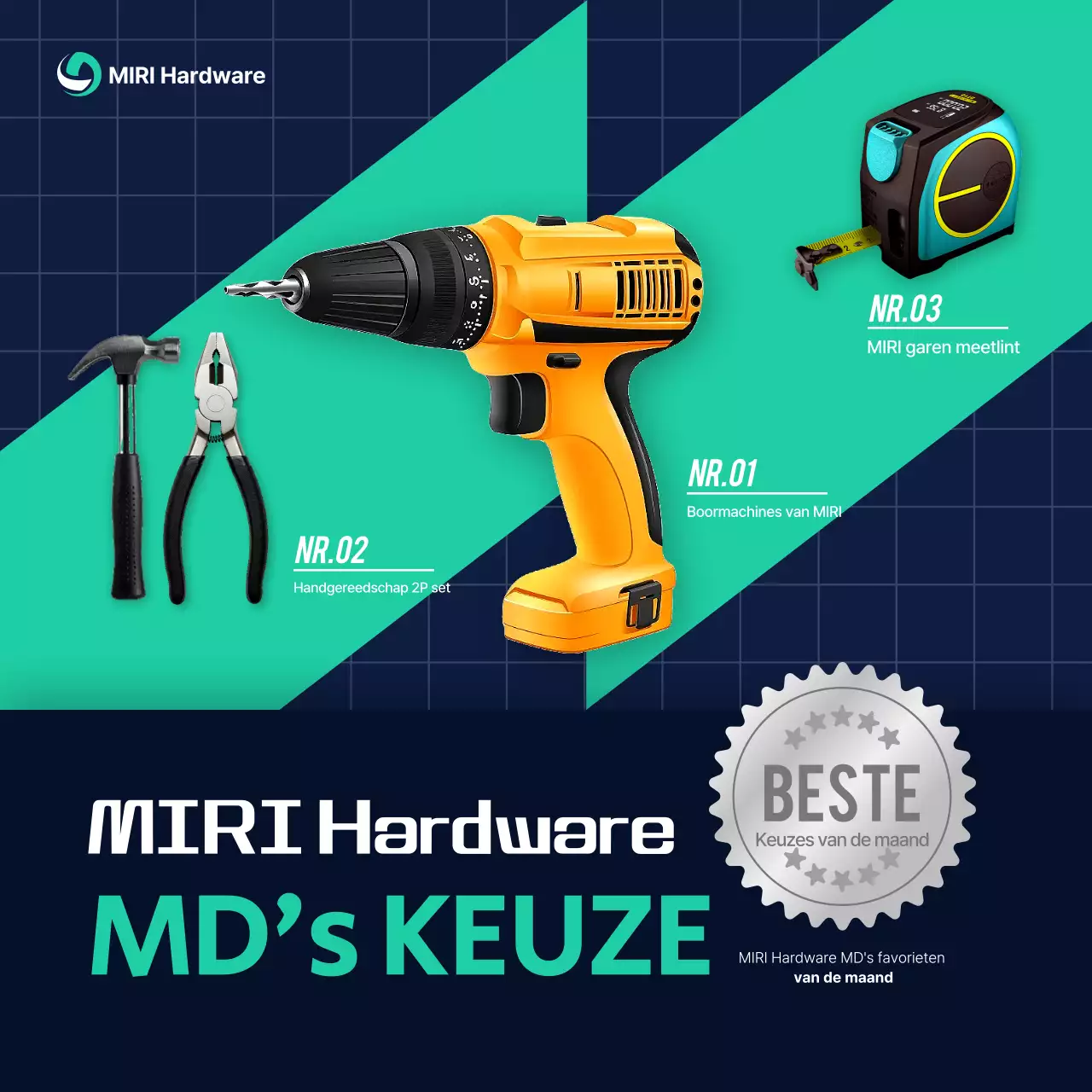 Mint Modern Tool-advertentie