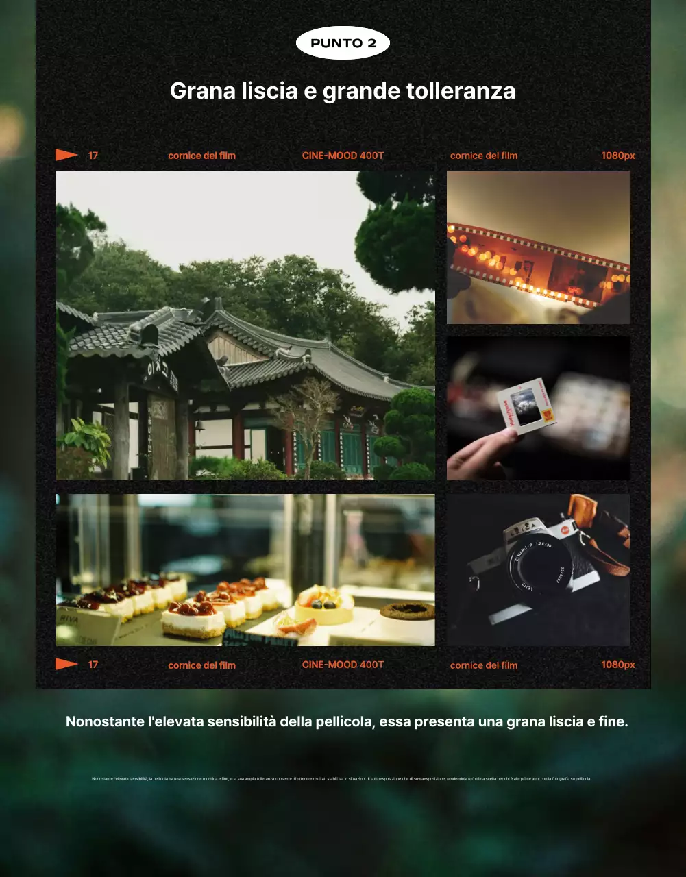 Pubblicità di una macchina fotografica vintage blu