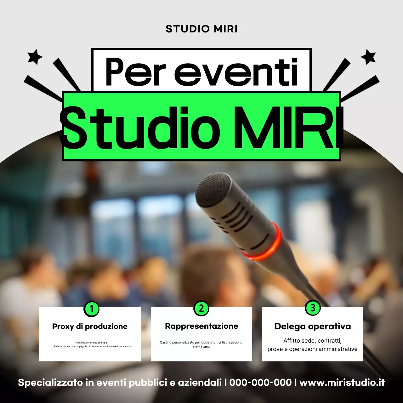 Guida agli eventi moderni grigi