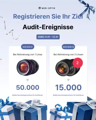 Eine moderne, himmelblaue Werbeanzeige für eine Veranstaltung.