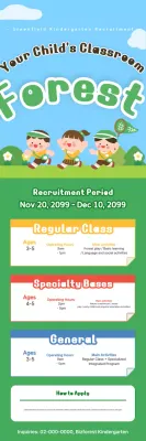 Guia de Recrutamento para o Jardim de Infância Green Baby