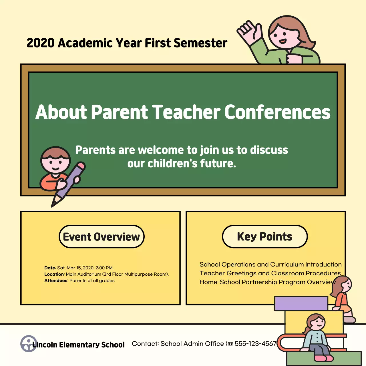 Informasi Acara Sekolah Bayi Kuning