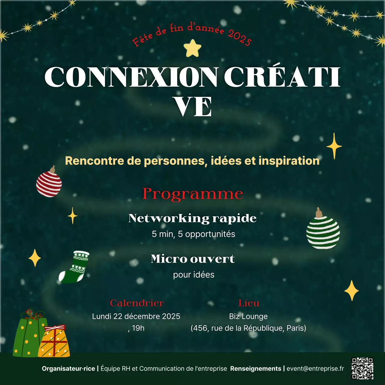 Guide écologique pour une fête de fin d'année