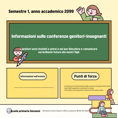 Informazioni sull'evento della Yellow Baby School