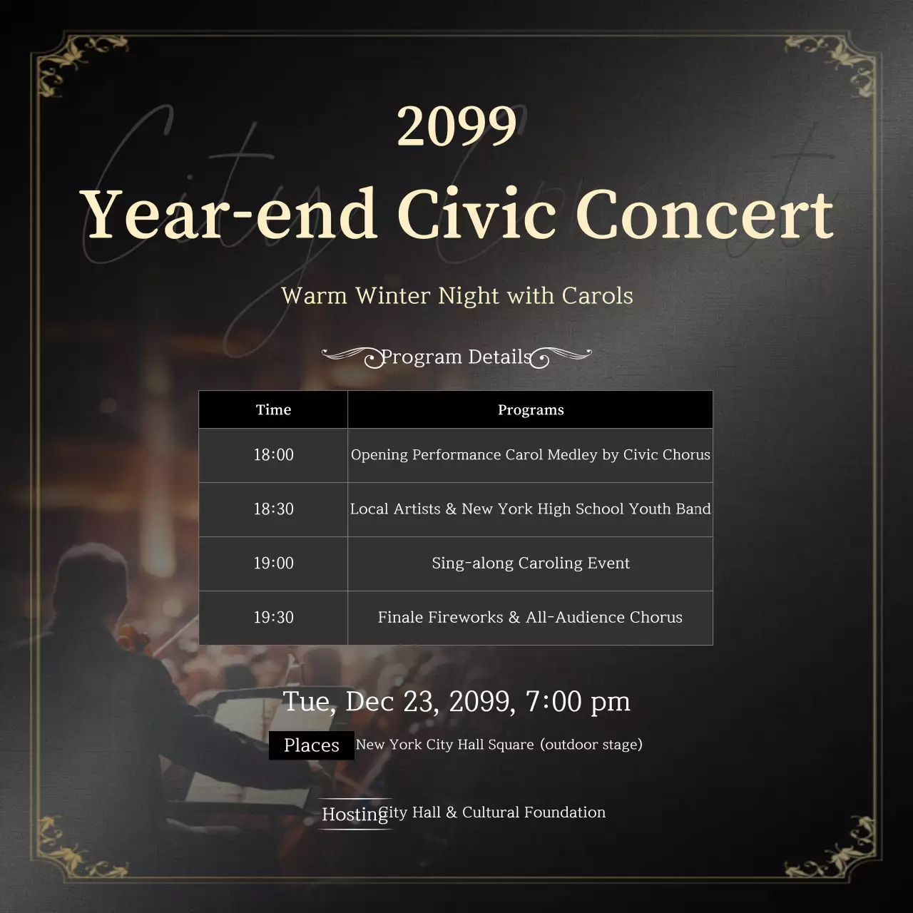 Black Classical Music Concert Event