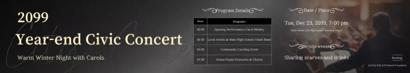 Evento de Concerto de Música Clássica Negra