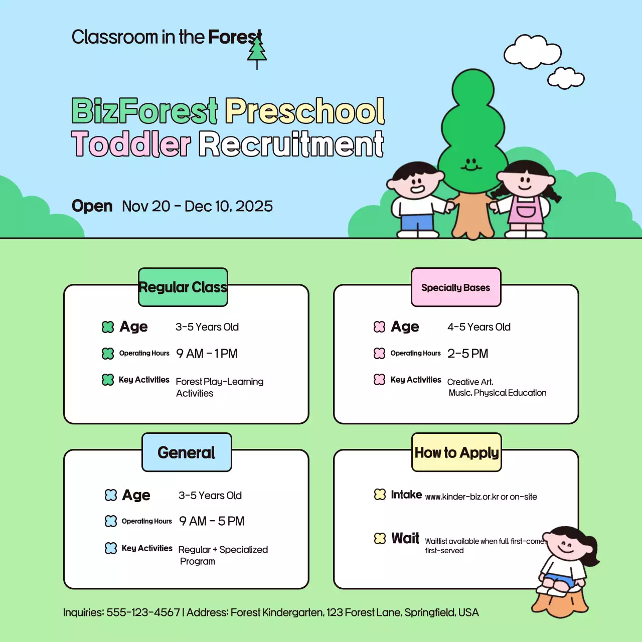 Rekrutmen TK Bayi Biru Langit