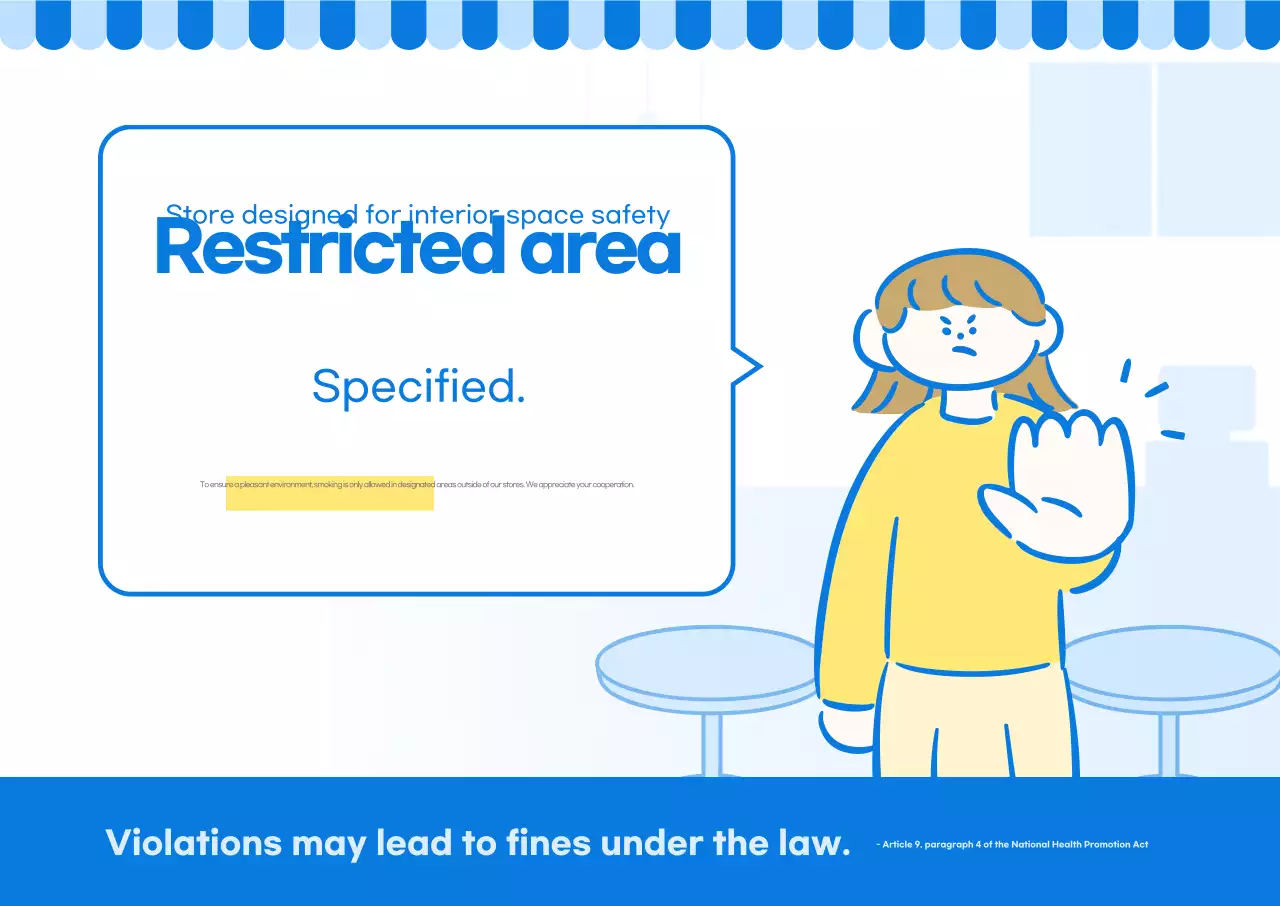 Blue Simple Smoking Cessation Guide