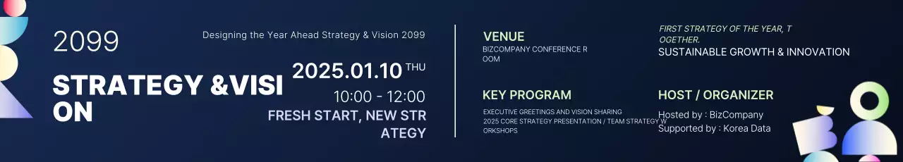 Planejamento de Visão Moderna Neon