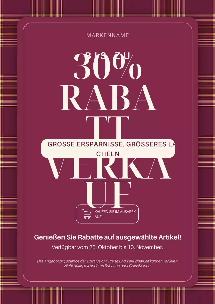 Lila-weißes modernes minimalistisches Weihnachtsplakat