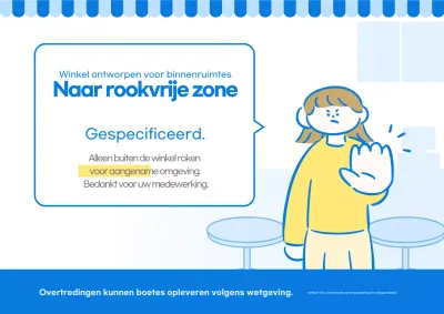 Blauwe Eenvoudige Gids voor Stoppen met Roken