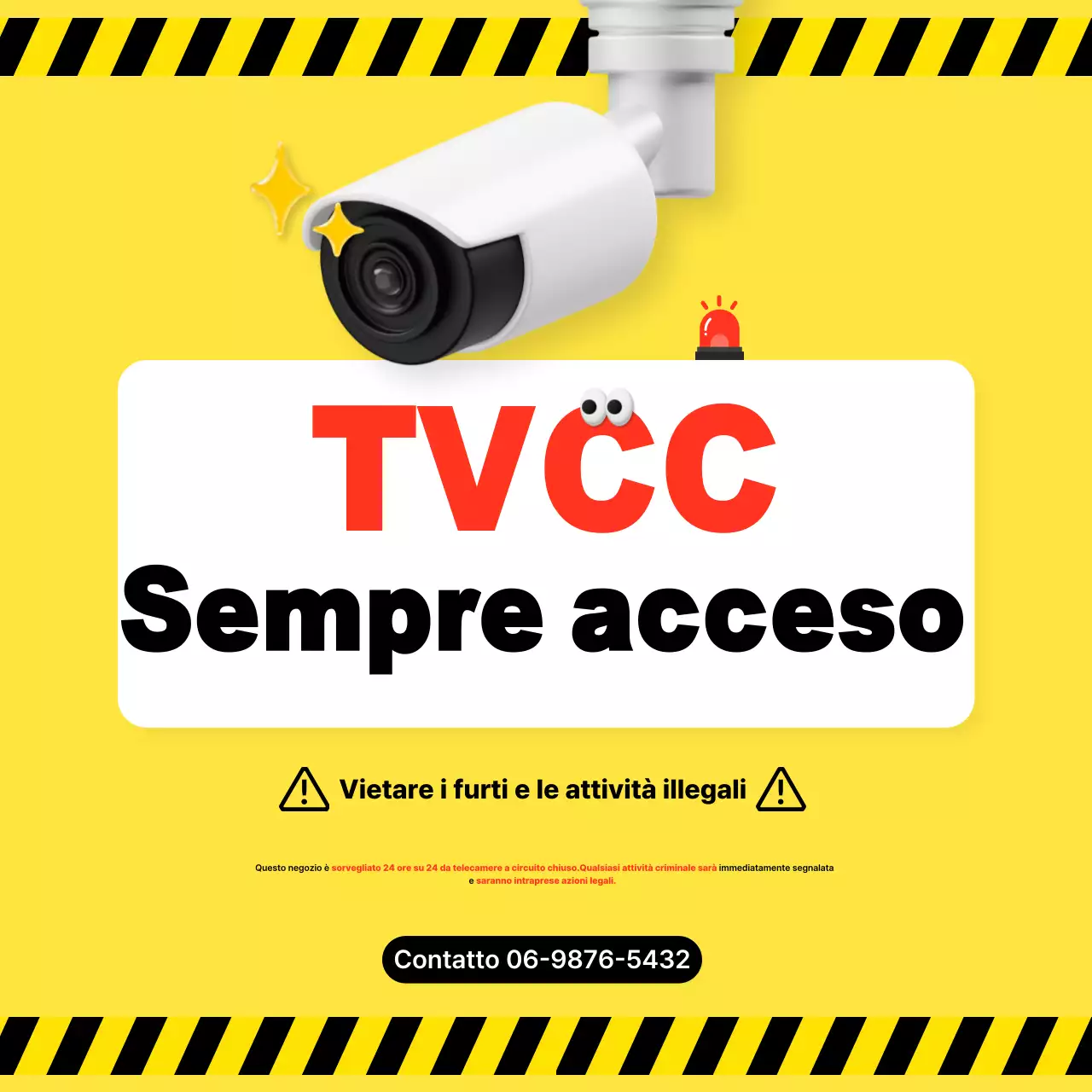 Guida alla sicurezza semplice gialla