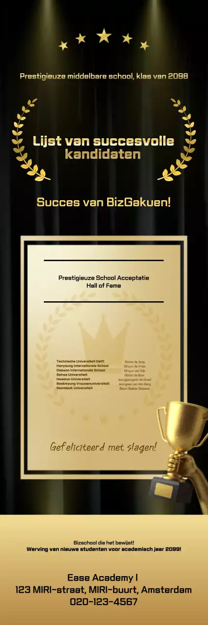 Wervingsgids Golden Classic Academy