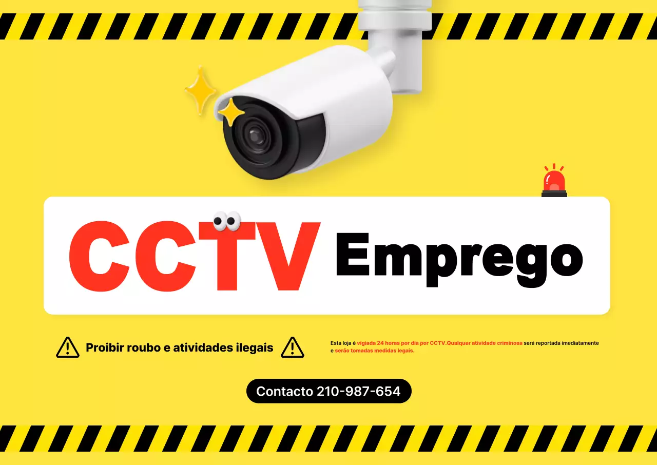 Guia de Segurança Simples Amarelo