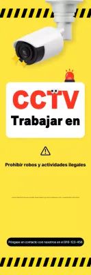 Guía de seguridad simple amarilla