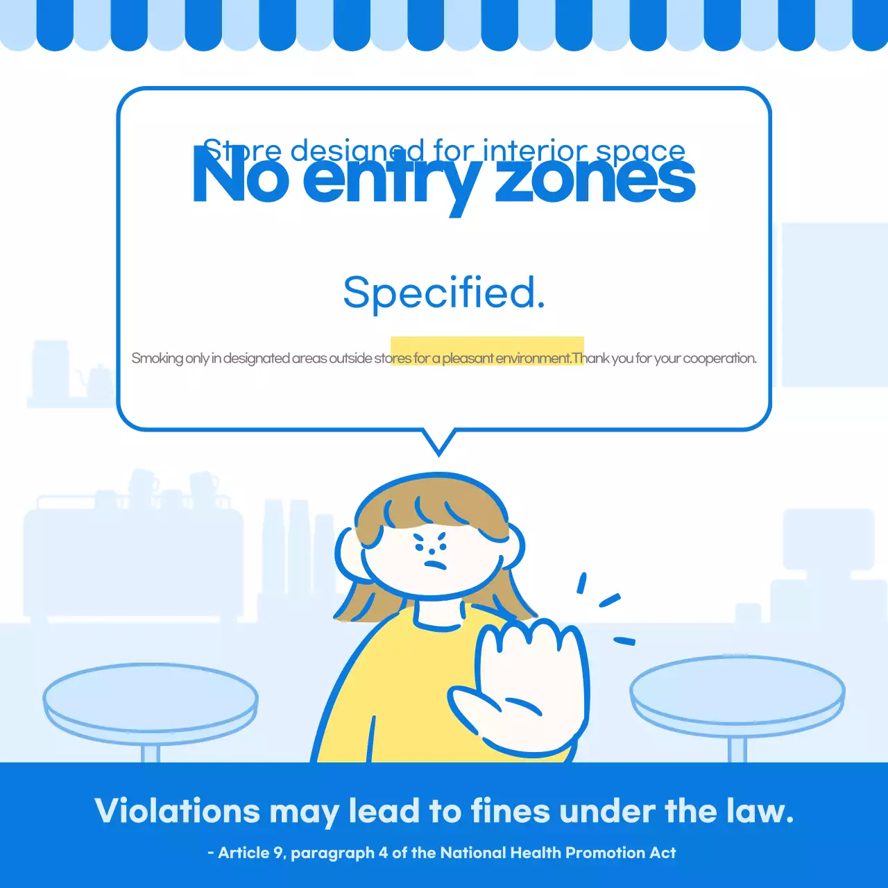 Blue Simple Smoking Cessation Guide