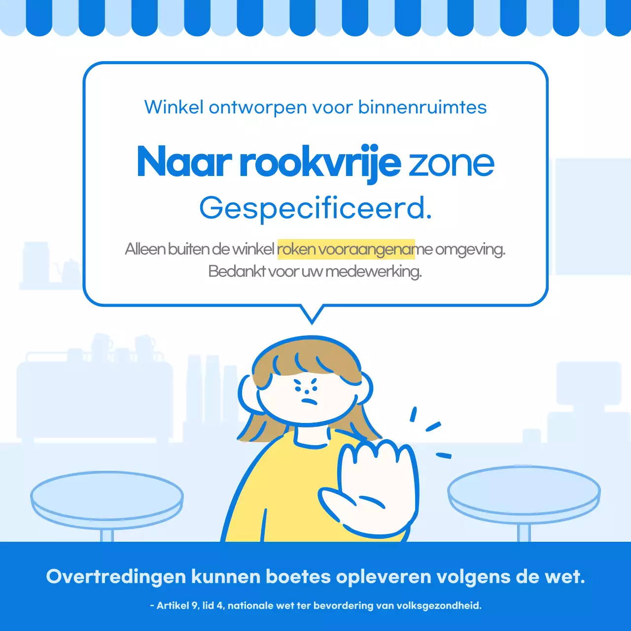 Blauwe Eenvoudige Gids voor Stoppen met Roken