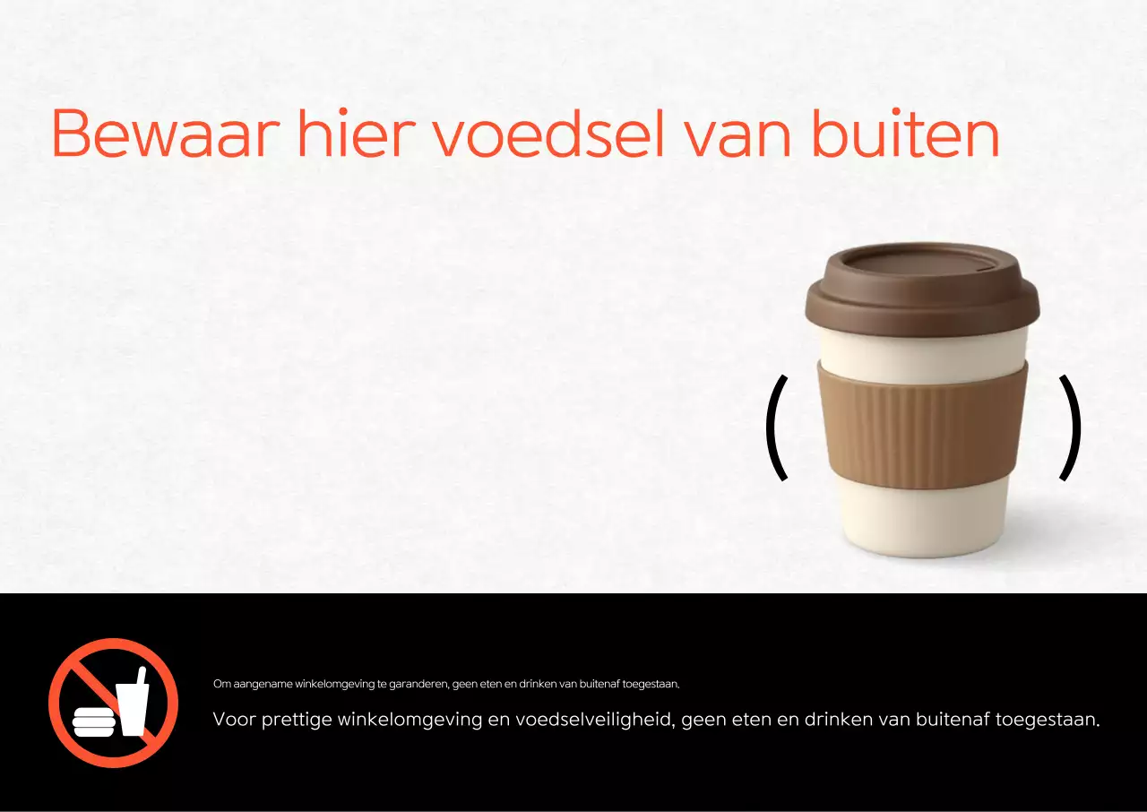 Zwarte eenvoudige richtlijnen voor voedselveiligheid