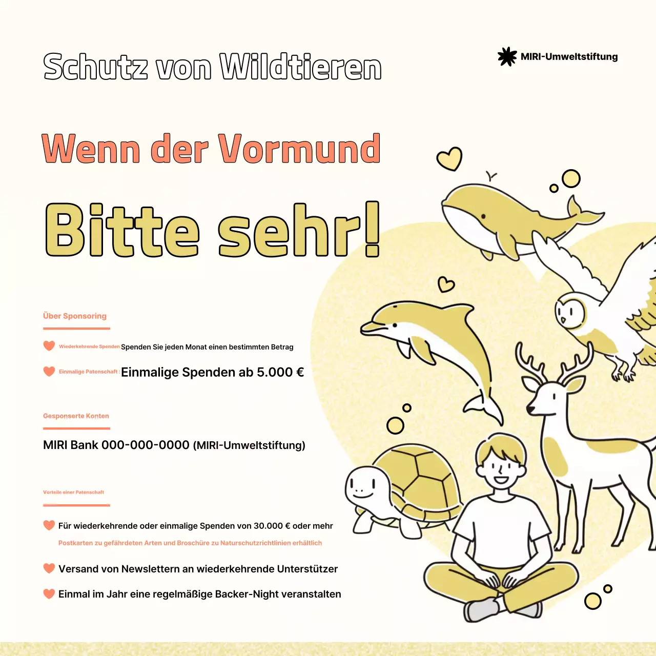 Beige Baby Umweltkampagne