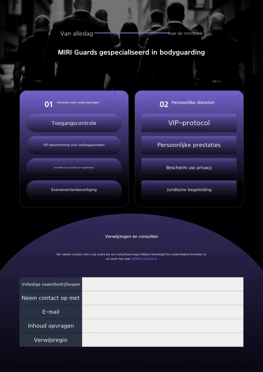 Bora Modern Security-advertentie