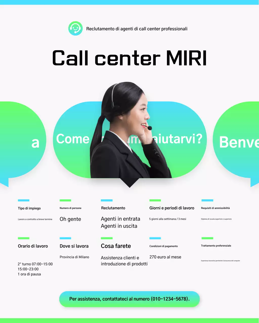 Reclutamento Mint Clean